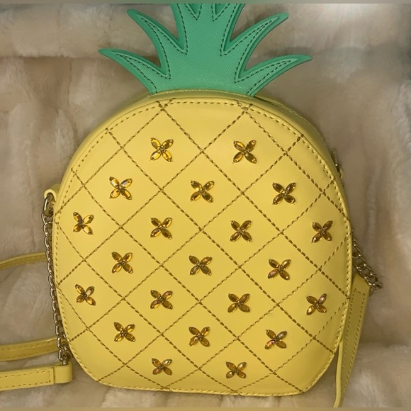 KATE SPADE “How Refreshing” Novelty Pineapple Crossbody - Picture 14 of 15